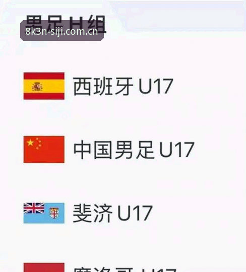 2026四季体育安全吗 U17世界杯抽签结果全面解析:国足遭遇西班牙,四季体育平台带你深度观赛